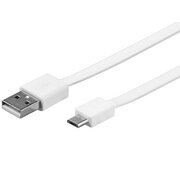 KABELIS USB A (K) <-> micro USB (K), 1m,  plokščias, išmaniesiems telefonams