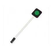 Key Button Membrane Switch 23x20x0.8 mm, green