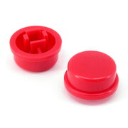 PUSHED KNOB, ø11.5mm, red,  for CPR079