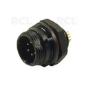 CONNECTOR WEIPU SP1312/P7, 7pin plug for housing, 5A 125V, IP68