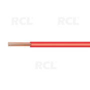 EQUIPMENT CABLE LGY 1x0.5mm², 300/500V, red
