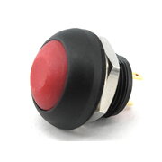 PUSH BUTTON SWITCH OFF-(ON)  2A / 48 VDC, IP65, red