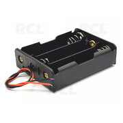 BATTERY HOLDER for lithium battery 3xMR18650, with cables
