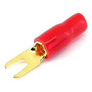 INSULATED TERMINAL 'U' form 4x8mm2, red