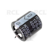 CAPACITOR Electrolytic 100µFx400V SNAP-IN 25x32mm