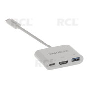 ADAPTOR 3.1 USB - C type -> USB / USB-C type /HDMI