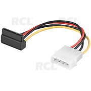 COMPUTER CABLE supply for HDD SATA 15cm angled