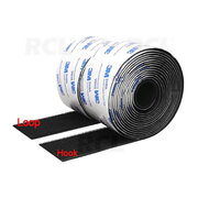 Self Adhesive Stick Loop Tape Velcro 16 mm x 3 m black
