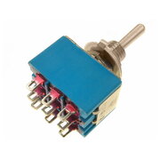 ТУМБЛЕР 3A 250V, 6A 125VAC, 9pin,  3x ON-OFF-ON