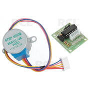 4 Phase 5 Wire Stepper Motor With Driver Board