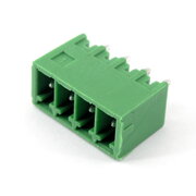TERMINAL BLOCK 4pin Male, soldered, 3.5mm 300V 8A