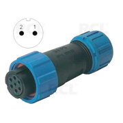 CONNECTOR FOR WEIPU SP1310/S2, 2pin cable socket ø4÷6.5mm, 13A 250V, IP68