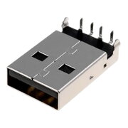 PLUG USB A type, soldering