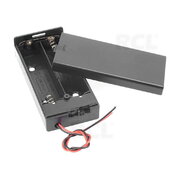 BATTERY HOLDER 2x MR18650 box with switch