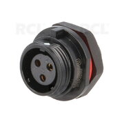 CONNECTOR WEIPU SP1312/S3, 3pin socket for housing, 13A 250V, IP68