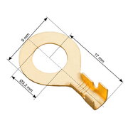 RING TERMINAL M3x<1.5mm²