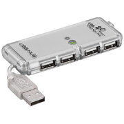 USB 2.0 4port Splitter mini with cable