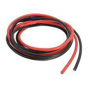 Silicone Wire SR 24AWG, black