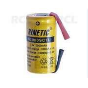 RECHARGEABLE BATTERY Sc Ni-Cd 1.2V 2A