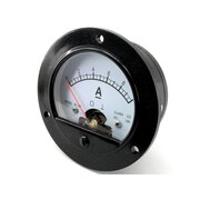 ANALOGUE PANEL METER, 0-10A round